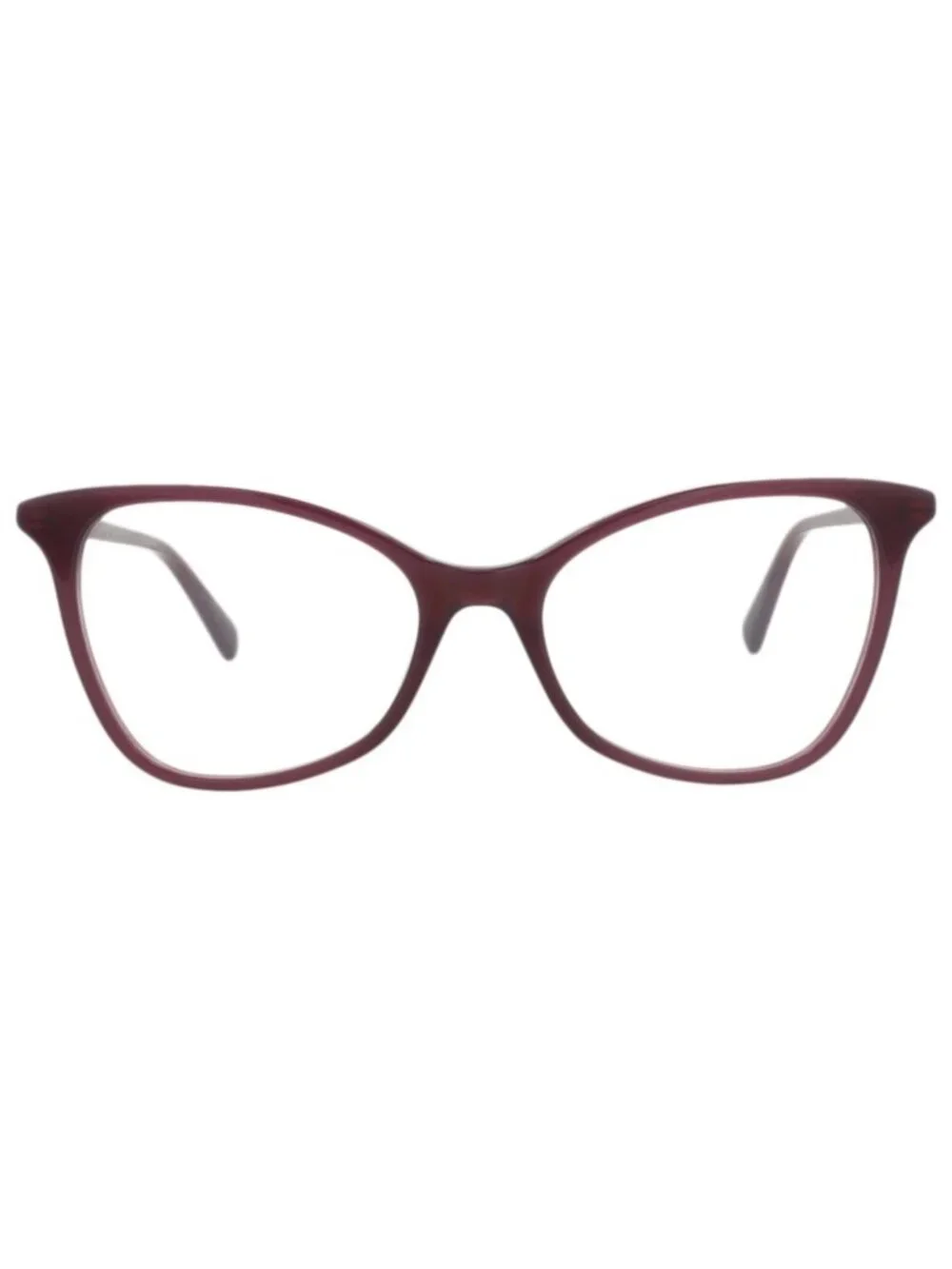 New Gucci Women's Eyeglasses Cat Eye Recycled Acetate Frame Violet Violet